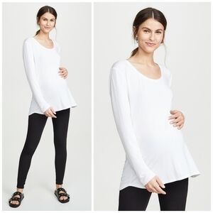 Hatch Layers The Long Sleeve Layer Tee White
